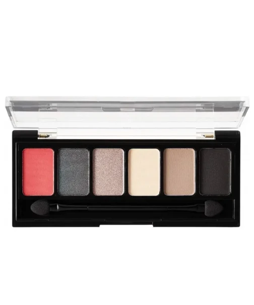 paleta de sombras de 6 tonos